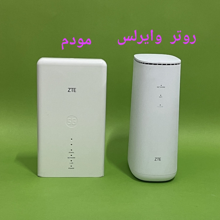 مودم سیمکارتی زد تی ای(ZTE) مدل MC7010 به همراه روتر داخلی ZTE مدل MF269