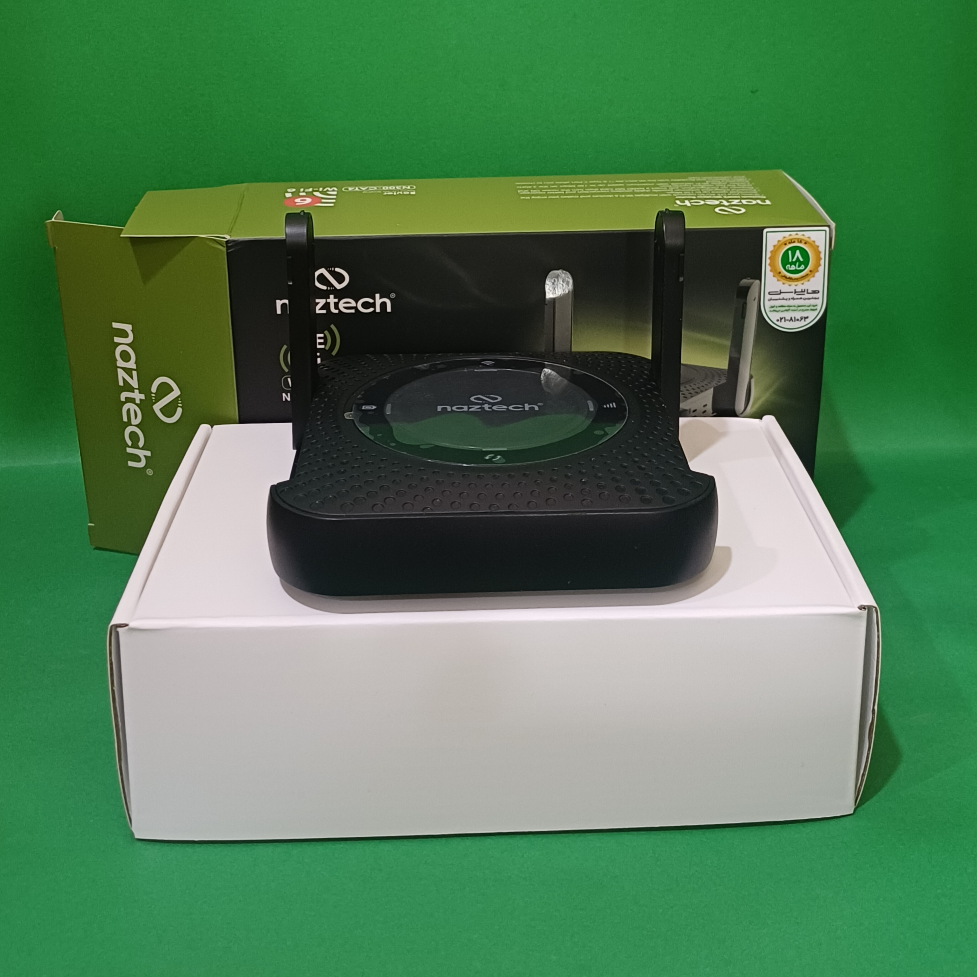 مودم جیبی سیمکارتی نزتک(naztech) مدل n300 با یک پورت شبکه
