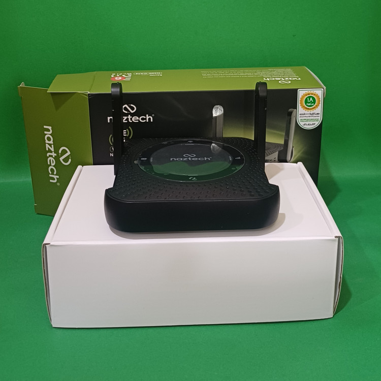 مودم جیبی سیمکارتی نزتک(naztech) مدل n300 با یک پورت شبکه