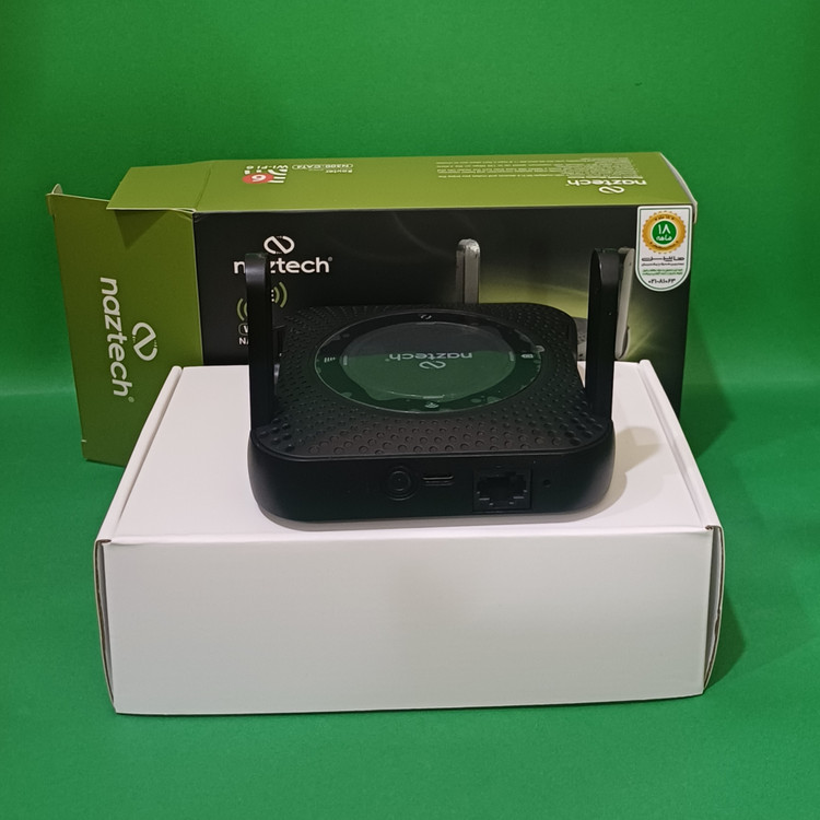 مودم جیبی سیمکارتی نزتک(naztech) مدل n300 با یک پورت شبکه
